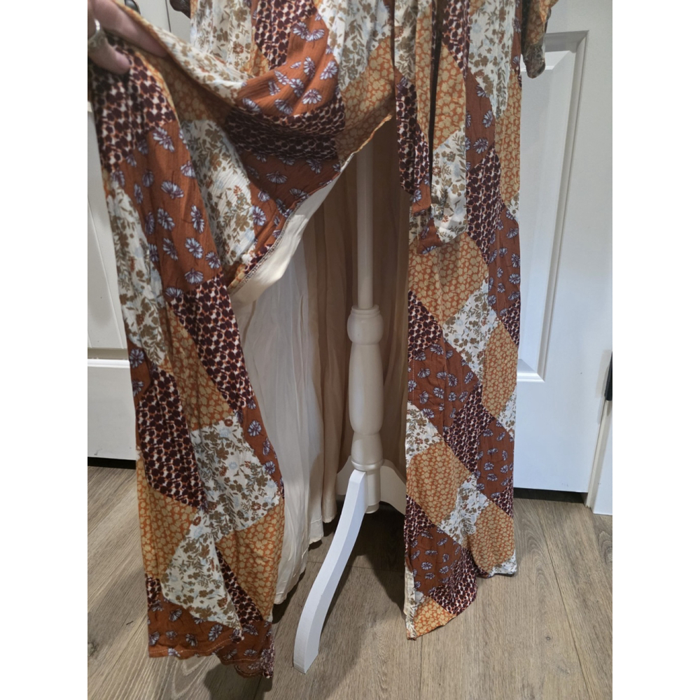 Patchwork Maxi Dress - Picture 7 of 9